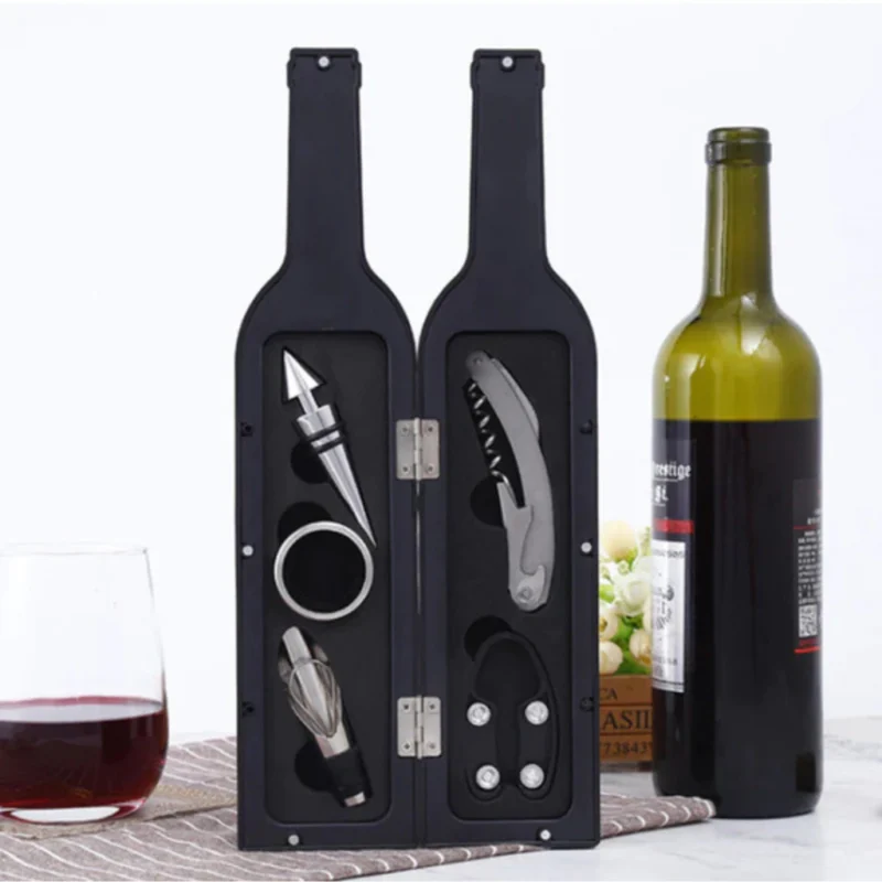 Set creativo para vinos 5 accesorios
