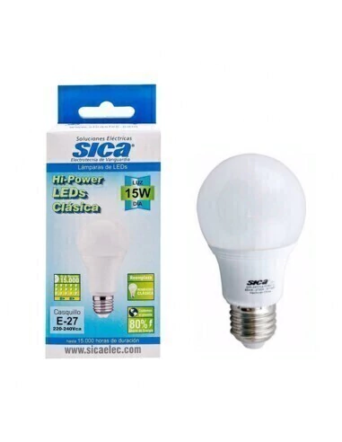 Lampara Led 15w Fria Sica