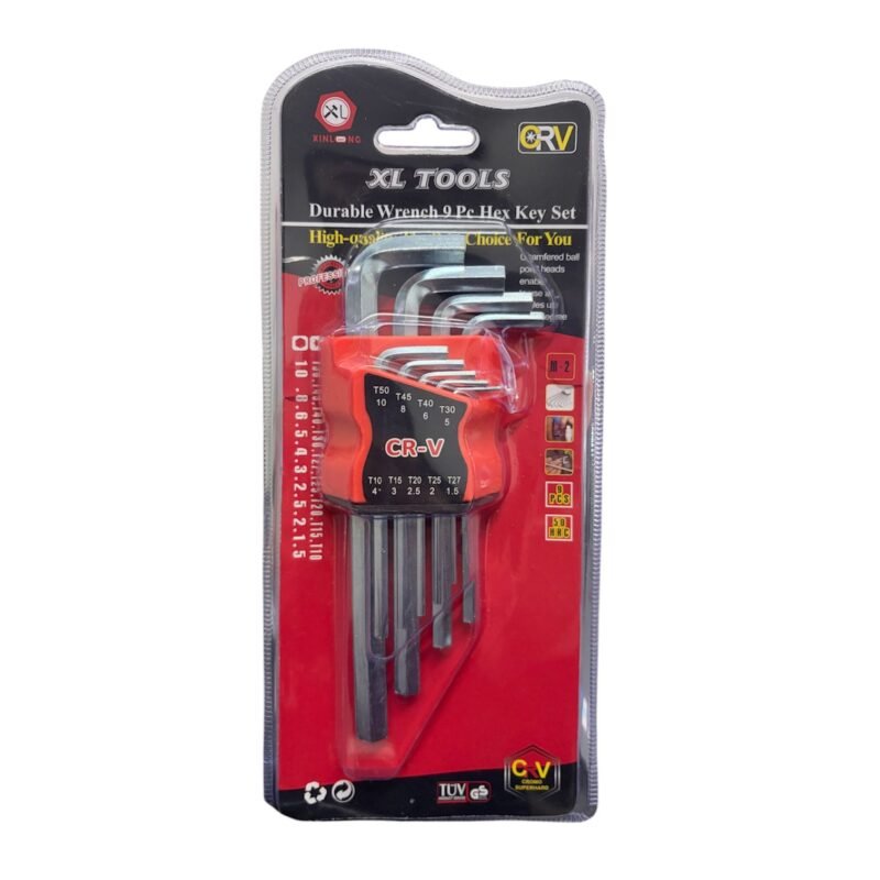 Juego Llave Allen 9 Piezas Mediano