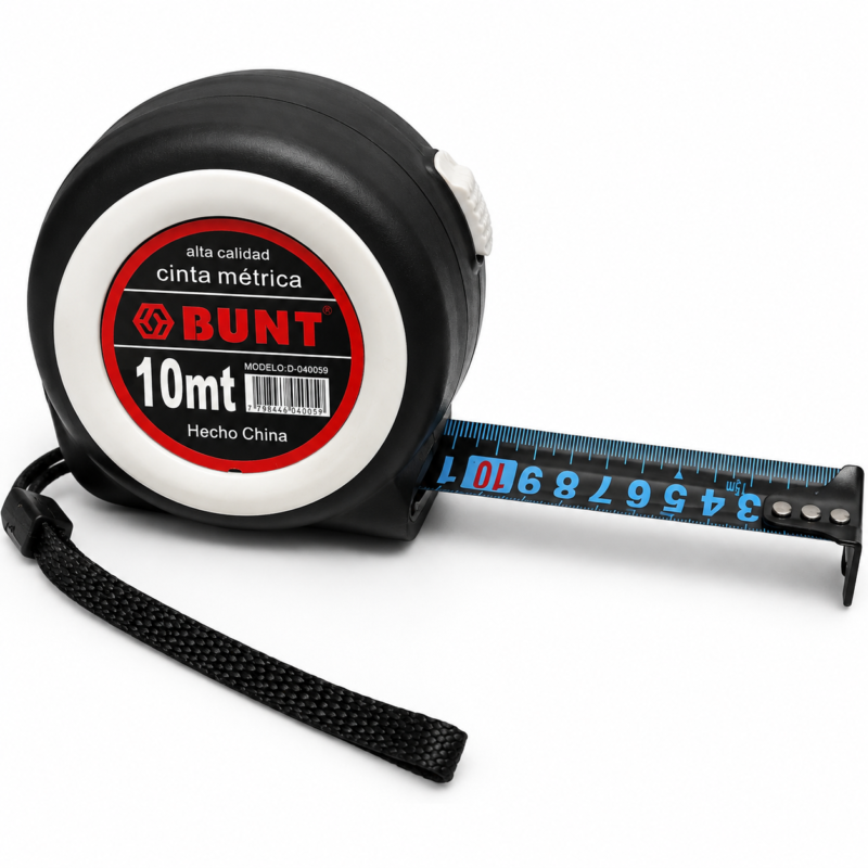Cinta Métrica 10m Bunt Premium
