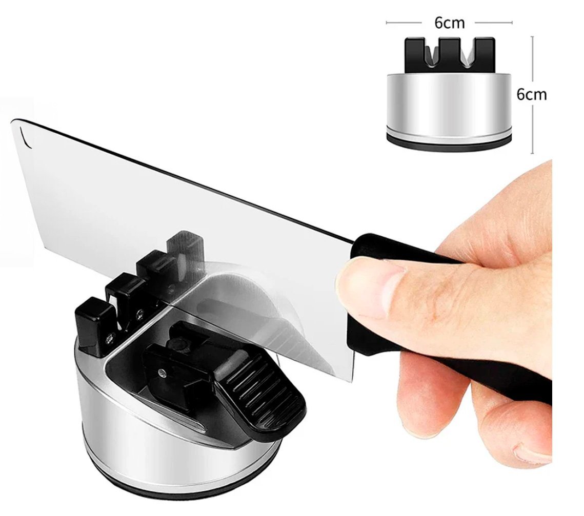 Afilador de Cuchillos Doble con Sopapa