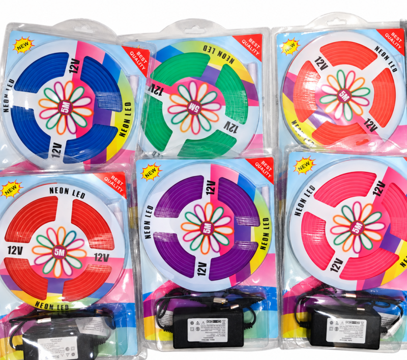 Tira LED Neon Colores 5m