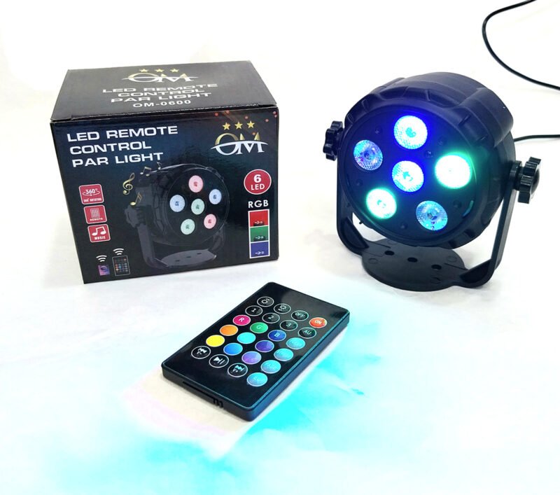 Mini Proton 6 LED USB Audioritmico + Control