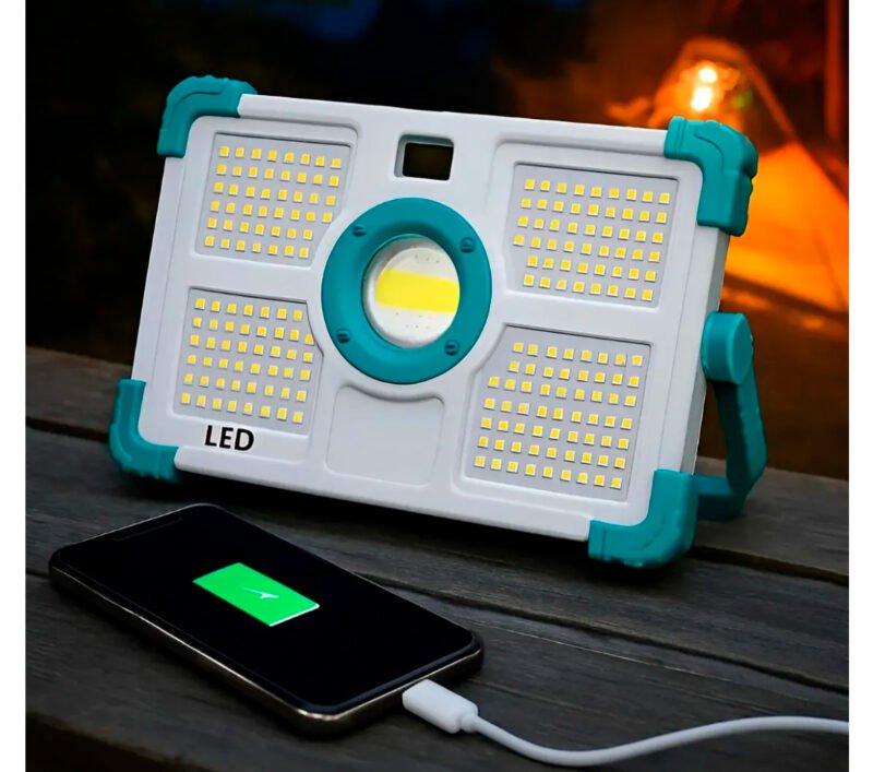 Reflector Solar 280 LED "om" Carga Inalambrica