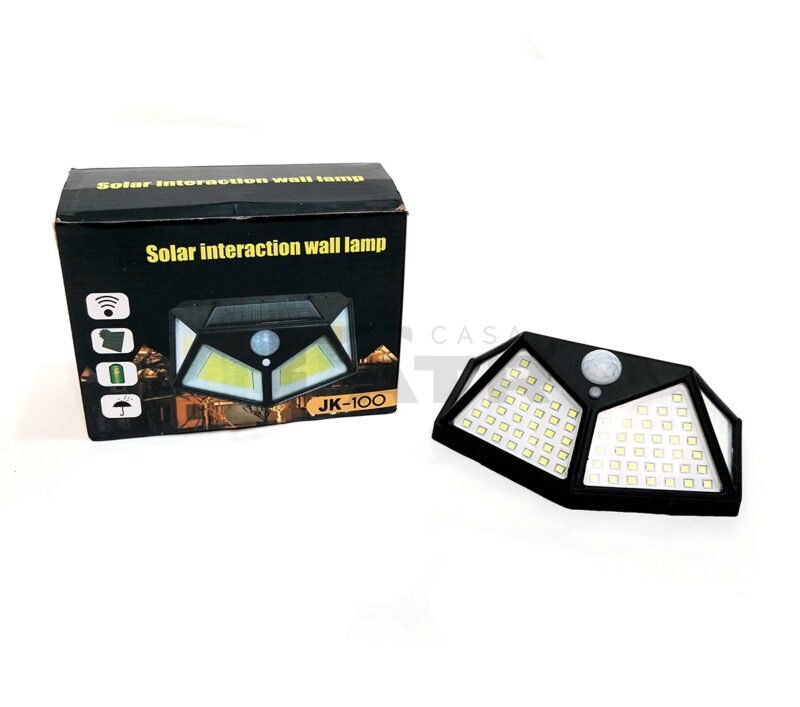 Reflector Solar 100 LED con Fotocelula