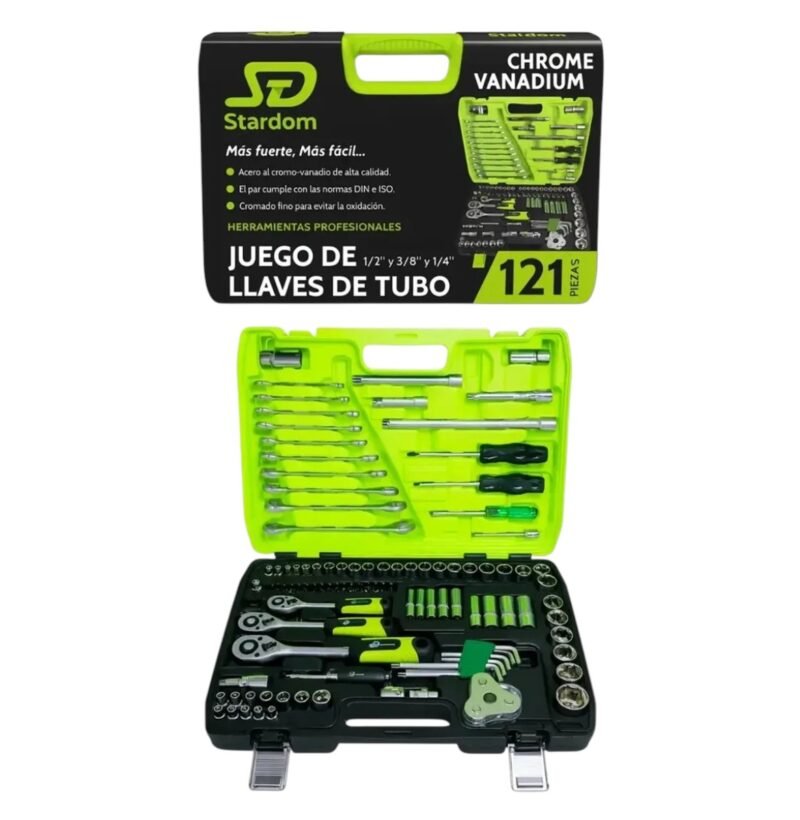 Llave Tubo 121pcs