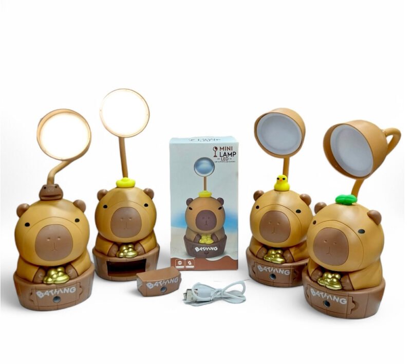 Lampara Capibara con Sacapuntas - xjd-74