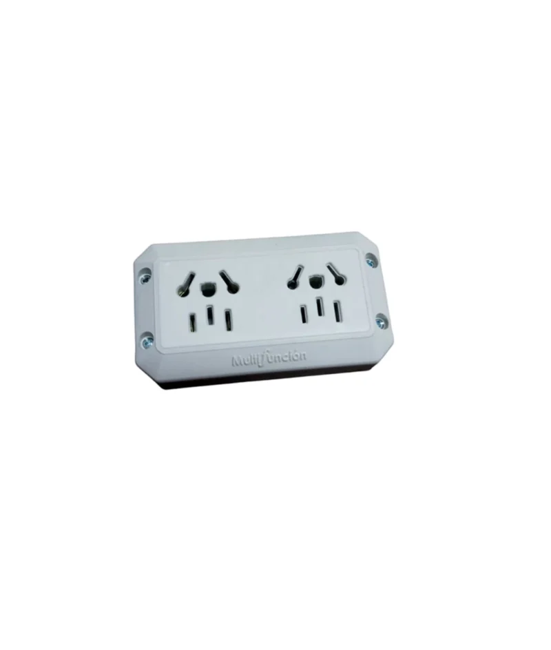 Adaptador 2 Cara Plana Pata Oblea