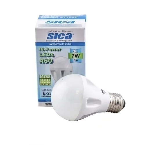 Lampara Led 7w Fria Sica