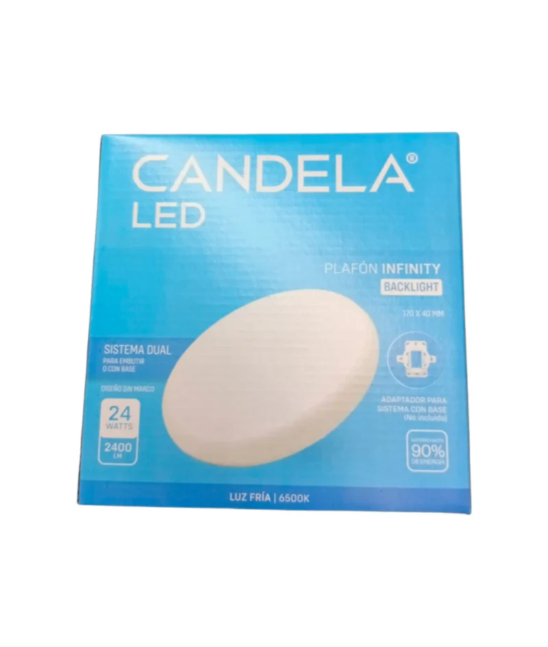 Candela Plafon Infinity Redondo 24w