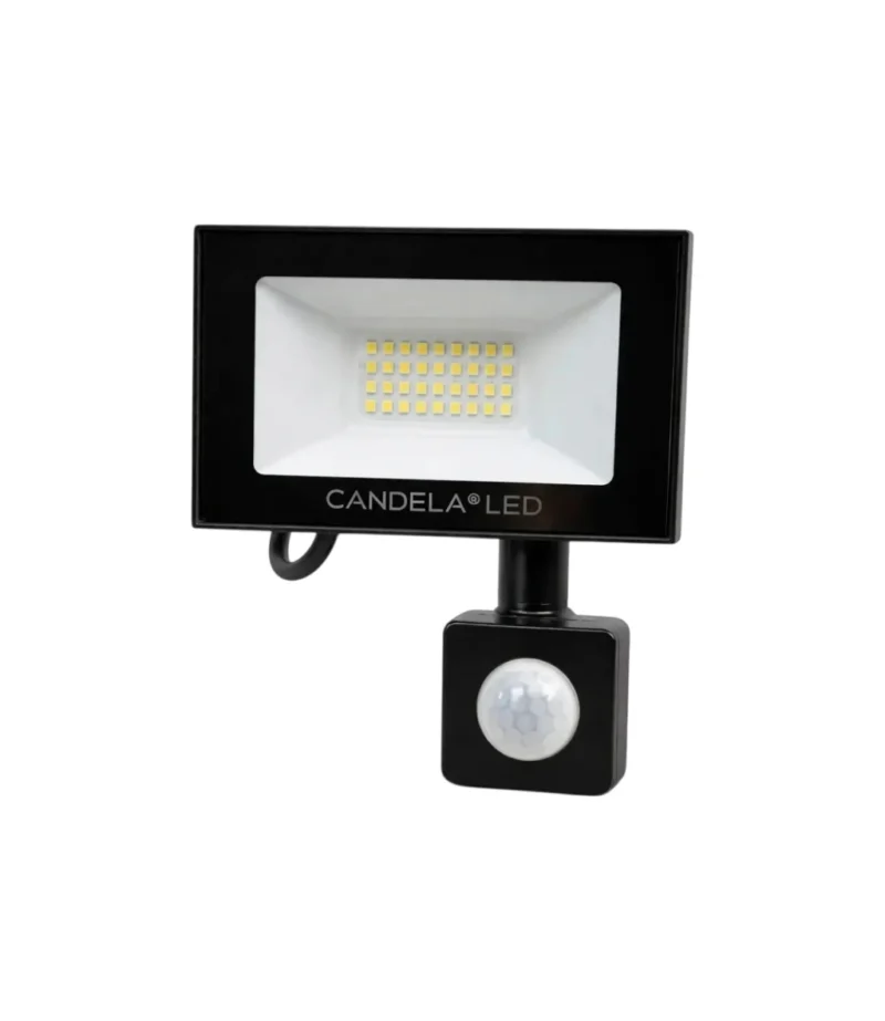 Candela Reflector 30w Fria con Sensor