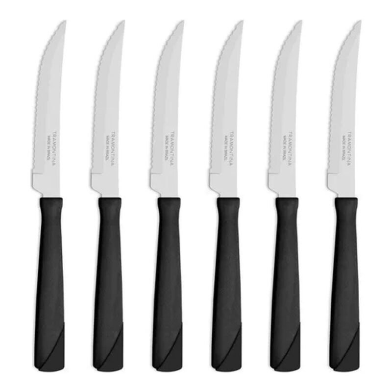 Set de 6 cuchillos de asado