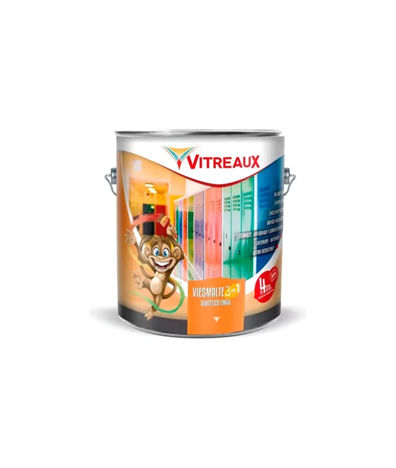 Esmalte 3 en 1 Turquesa Brillante 1 L