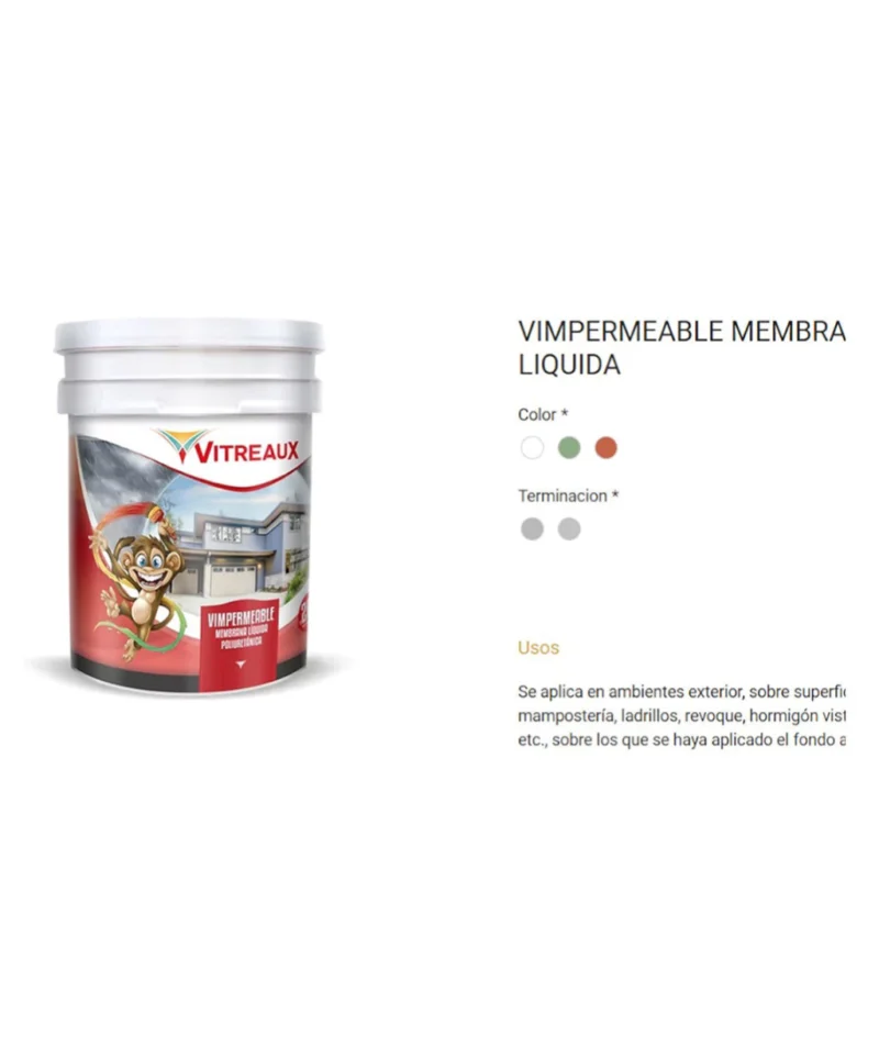 Frentes Impermeables 4 L