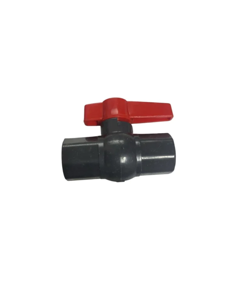 Llave de Paso PVC 1/2 3/4 y 1'