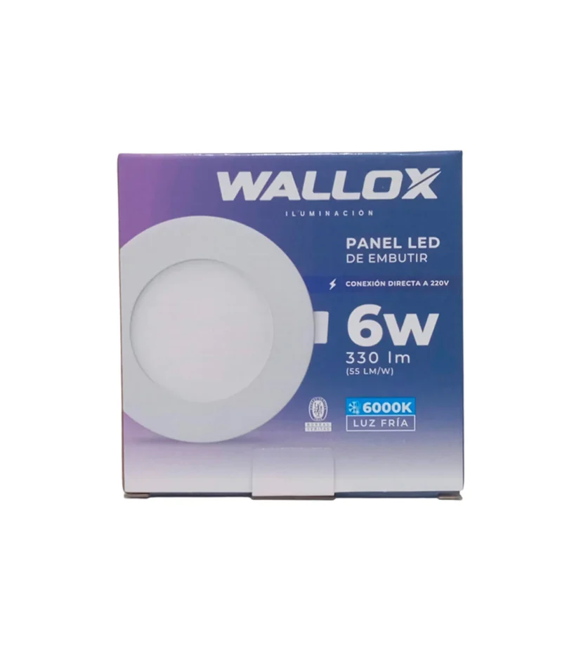 Wallox Panel Redondo 6w/12w/18w/24w