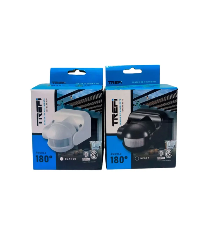 Trefi Sensor de Movimiento Blanco y Negro 180 im1901001