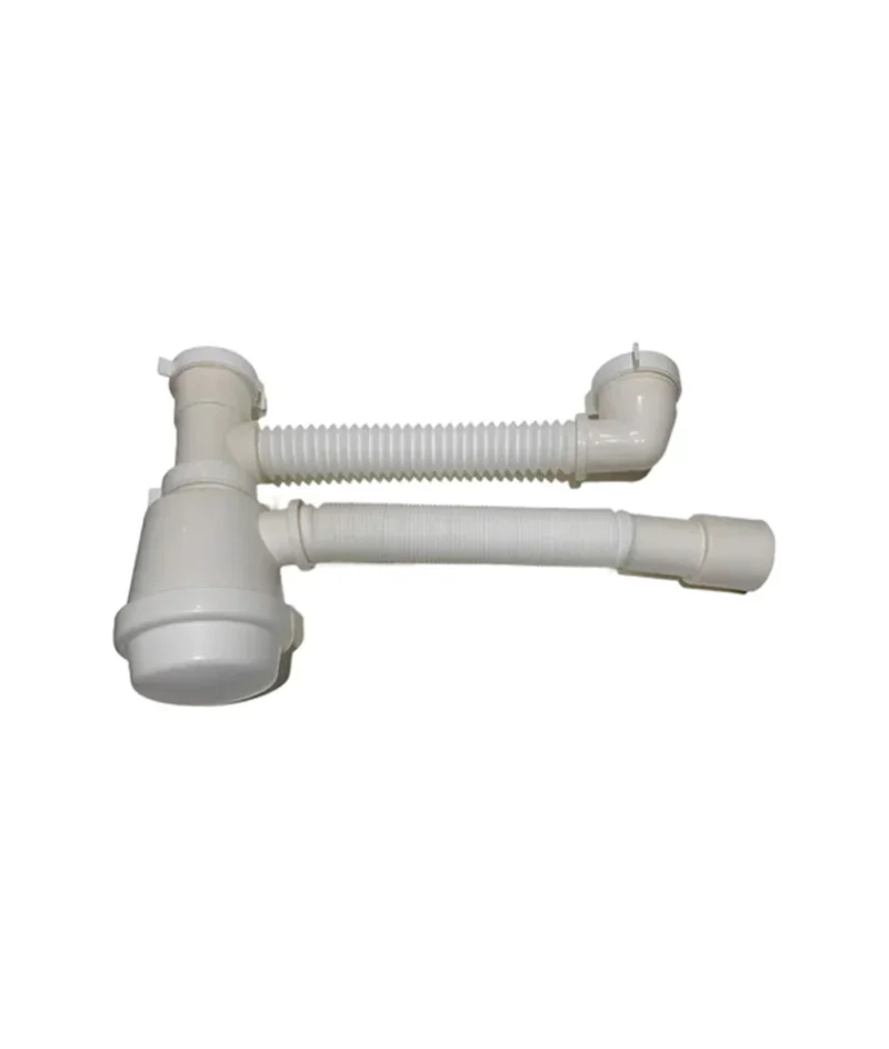 Sifon Doble Blanco Pp Extensible