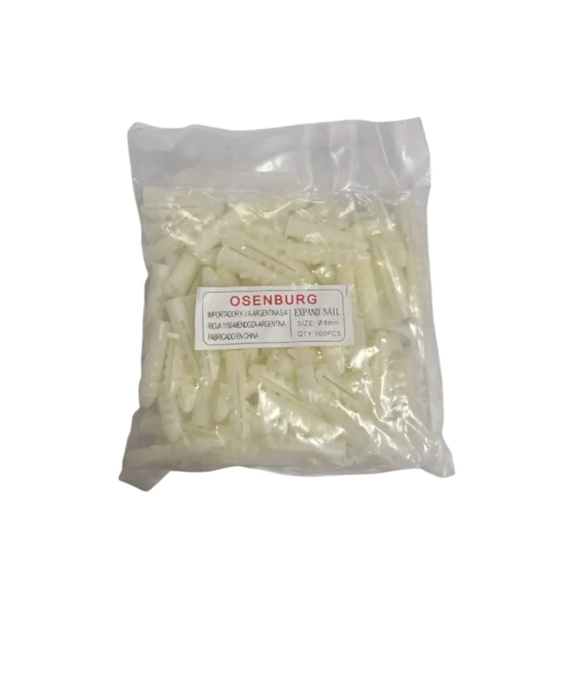Tarugo 8 con Tope x 100pcs