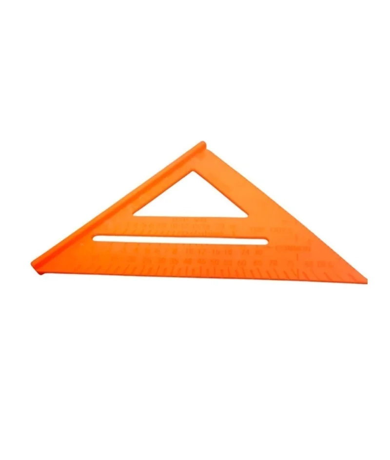 Escuadra Plástica 7" Naranja
