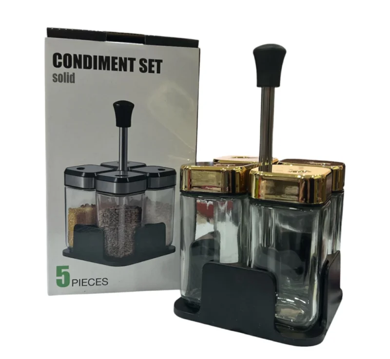 Set Condimentero Ab-20719 5pcs