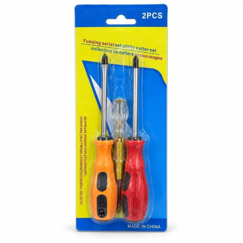 Set destornillador + buscapolo 19 cm