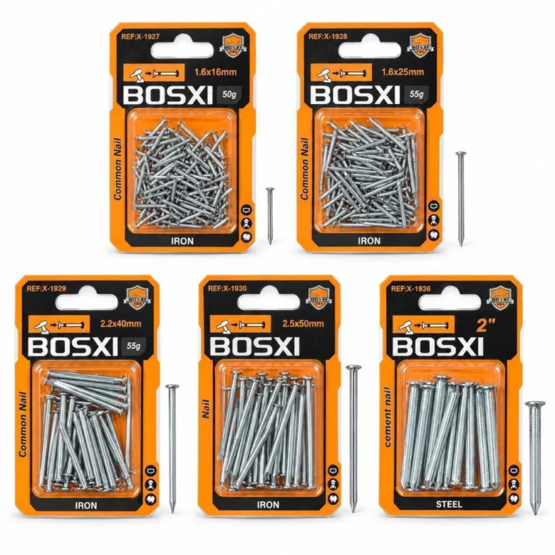 Clavos comunes 1,6 x 25 mm