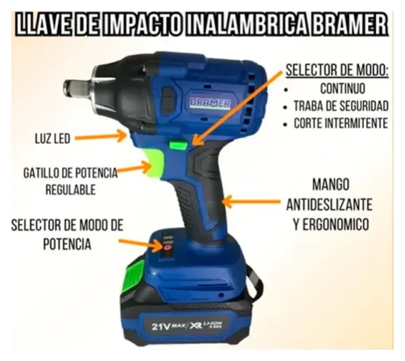 Llave de Impacto
