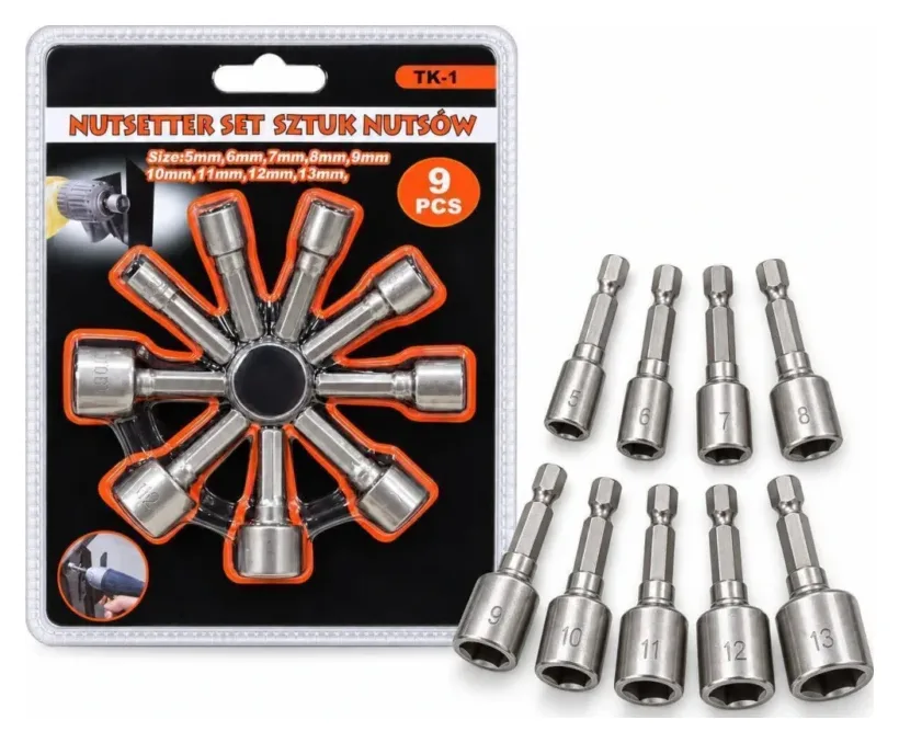 Juego de llaves x 9pcs TK-1888