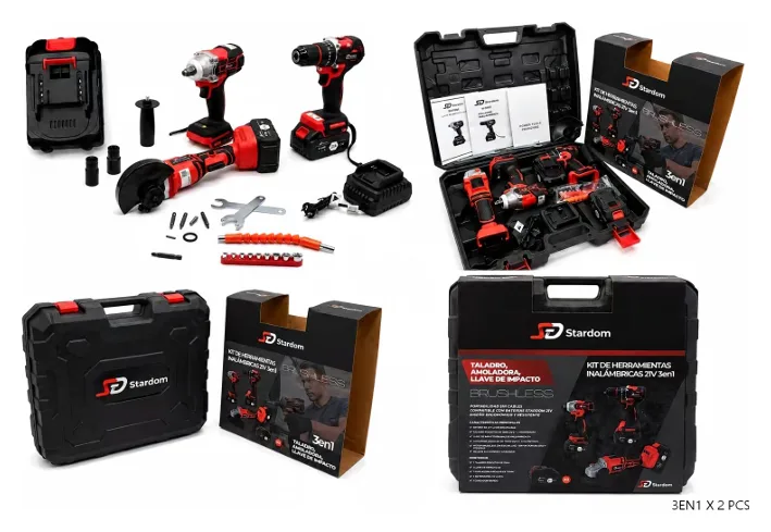 Set Herramientas 3 en 1