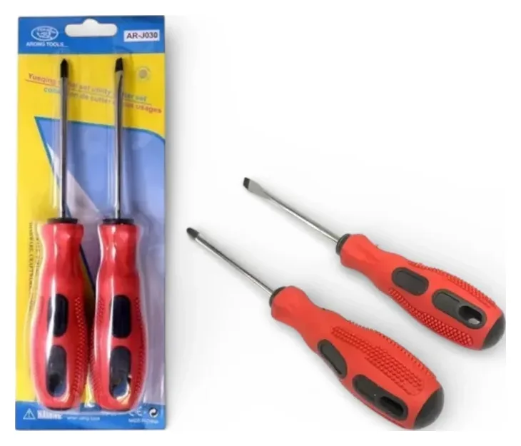 Set destornillador x 2 blister