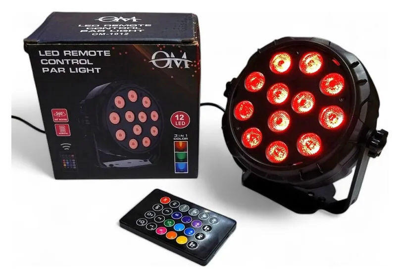 Mini Proton 12 LED USB Audioritmico + Control