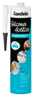 Candela Silicona Transparente 280g