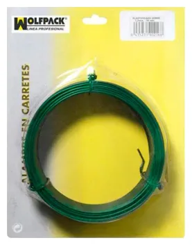Rollo 10 m Alambre Platificado 2 mm para la Ropa