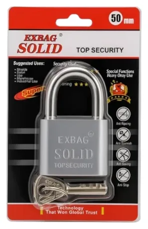 Candado Solid Corto 50 mm x-226