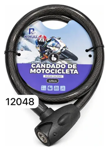 Linga KIHUU 120 cm candado de motocicleta