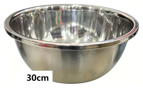Bowl acero inoxidable 30 cm