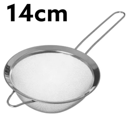 Colador de Acero Inoxidable 14 cm