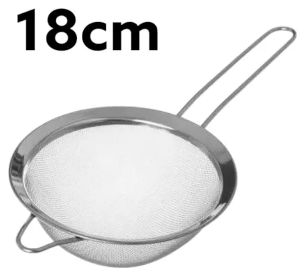 Colador de Acero Inoxidable 18 cm