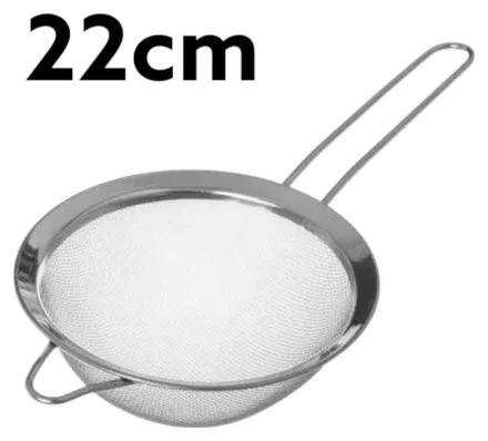 Colador de Acero Inoxidable 22 cm
