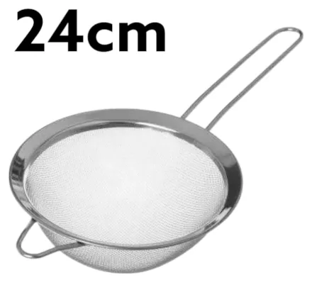 Colador de Acero Inoxidable 24 cm