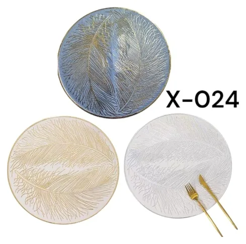 Individual Redonda PVC Diseño