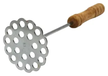 Pisapapas 22 cm Mango Madera