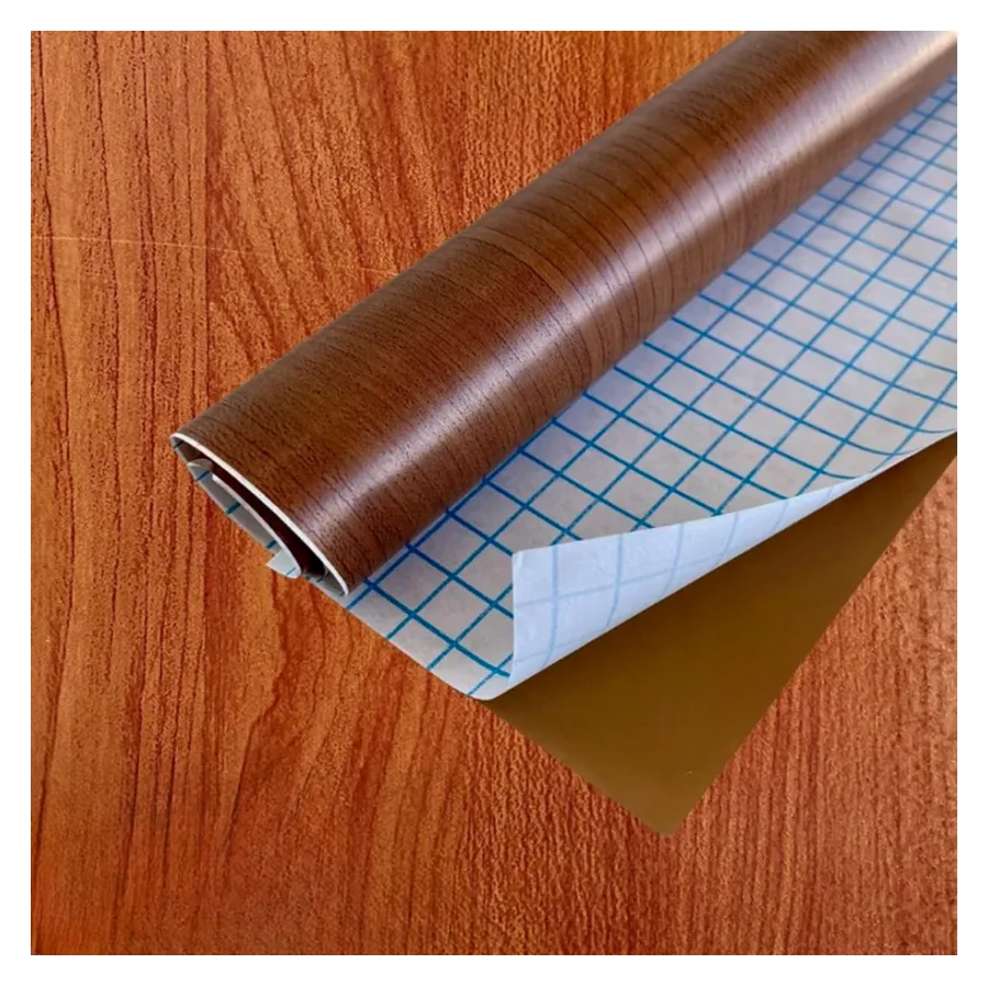 Rollo Revestimiento Adhesivo Simil Madera 0,6 x 1m