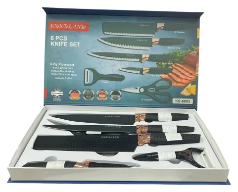 Set Cuchillos *6pcs S-1150-01