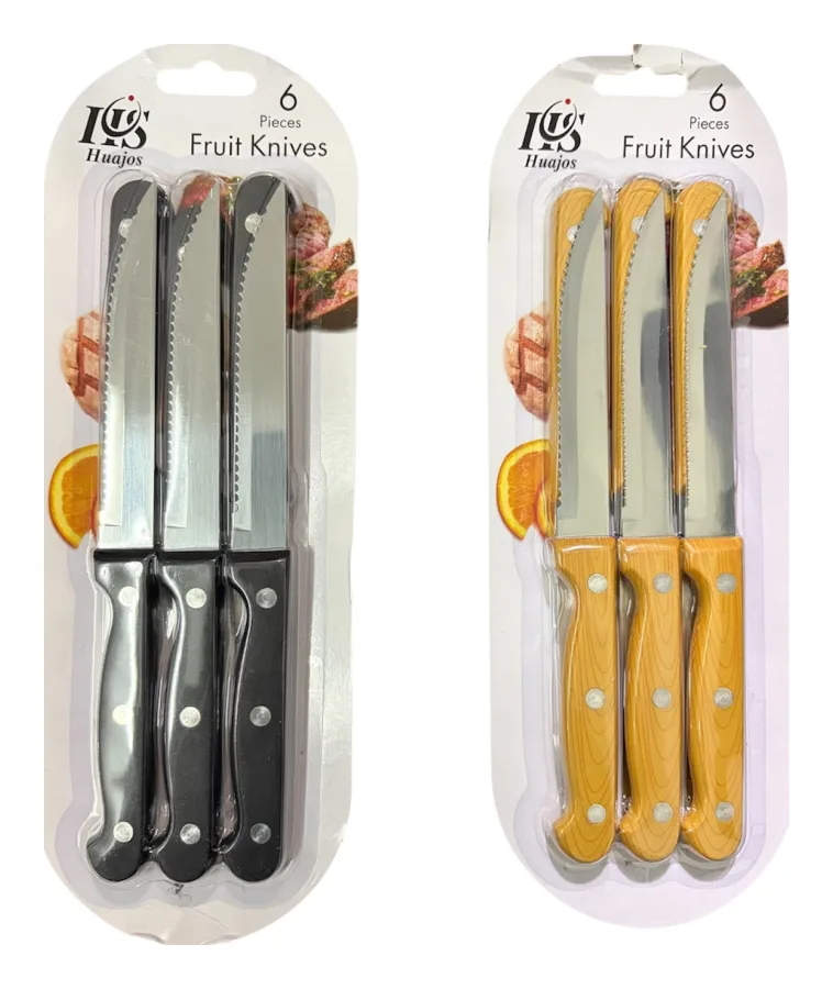 Set de Cuchillos en Blister "fruit Knives"