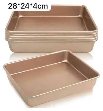 Bandeja Asadera Bronce 28 x 23 x 4 cm X-1233