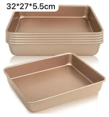 Bandeja Asadera Bronce 32 x 27 x 5,5 cm