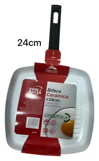 Bifera Cerámica 24CM Cool Bazar