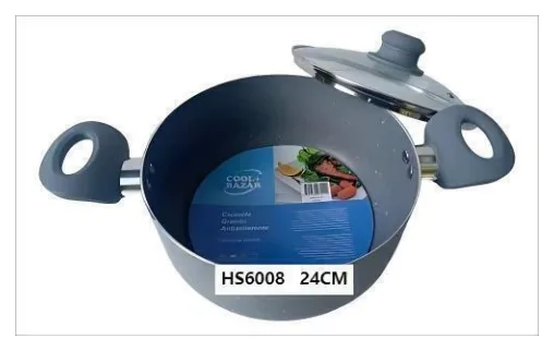 Cacerola Granito Antiadherente 24CM HS-6008 COOL BAZAR